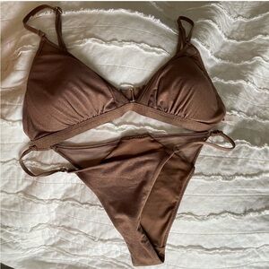 VS shimmer bikini set ❤️